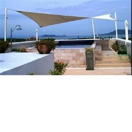 Steel Panel Build Swimming Pool Tensile Cover