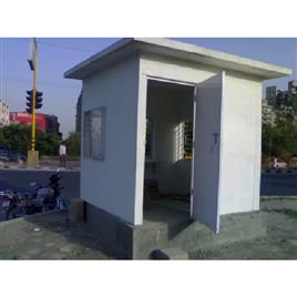 Steel Prefab Portable Security Cabin, Material: Steel