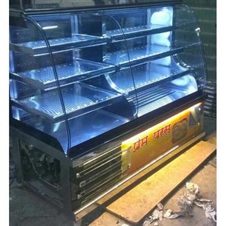 Steel Refrigerator Display Case, Size: 4 feet