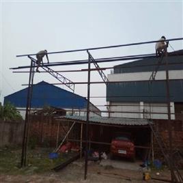 Steel Structure For Shed