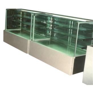 Straight Glass Display Counter 3