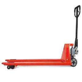 Super Long Hand Pallet Truck In Noida New National Hydraulics, Wheel Material: Nylon