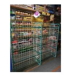 Supermarket Centre Display Rack, Material: MS