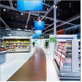 Supermarket Display Coolers, Door Type: Air Curtain