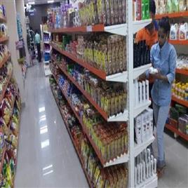 Supermarket Gondolas Center Display Rack In Ghaziabad Mahabali Steel Products