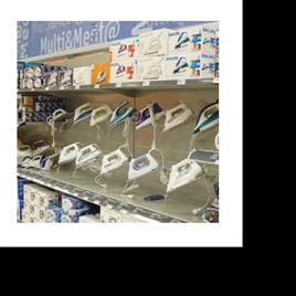 Supermarket Wall Display Rack 3, Height (In Feet): 6 Feet