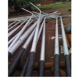 Swaged Tubular Pole In Ghaziabad Dav Energy Solutions, Material: Galvanized Iron