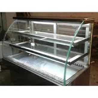 Sweet Display Counter 20, Material: Stainless steel & glass