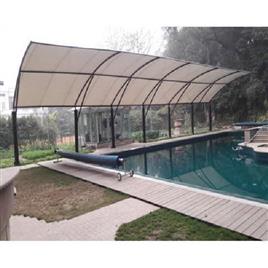 Swimming Pool Gazebo Tensile, Material: PVC