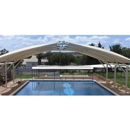 Swimming Pool Tensile Membrane Structure 2, Fabric GSM: 700