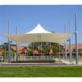 Tensile Gazebo 10, Color: White