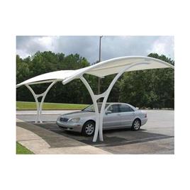 Tensile Membrane Car Parking Sheds In Valsad Sameer Networks, Material: Tensile Fabric