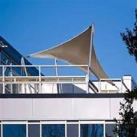 Tensile Terrace Roofing Structure