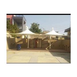 Tensile Umbrella Fabric Structure, Usage/Application: Parking