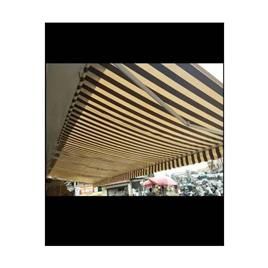 Terrace Retractable Awning In Pune Sb Enterprises, Material: Polyester