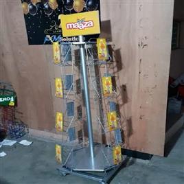 Tetrapack Holding Display Rack In Delhi Mahesh Fabricators