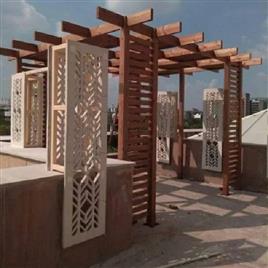 Thermo Pine Wooden Pergola In Delhi Astha Creation
