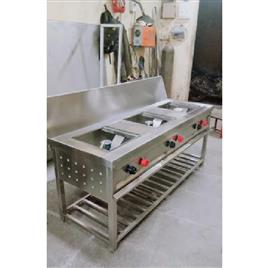 Three Burner Indian Cooking Range