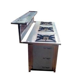 Three Burner Stainless Steel Stove Bhatti