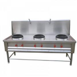 Three Burnner Chinese Range