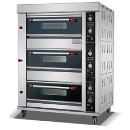 Three Electric Deck Bakery Oven