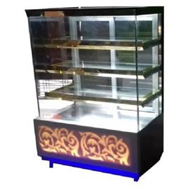 Three Shelf Sweet Display Counters, Material	Stainless: Steel and Glass