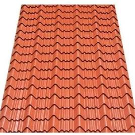 Tile Roof Sheet, Color: Red