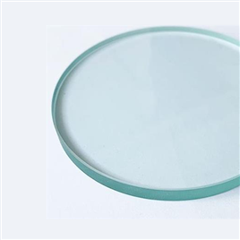 Toughen Glass Round, Thickness: As Per Requirement