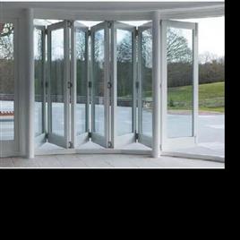 Toughened Glass Upvc Folding Doors, Door Location: Exterior