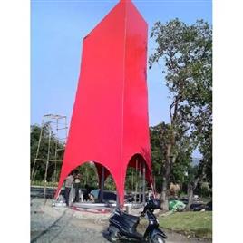 Tower Shape Tensile Structure