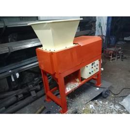 Twin Shaft Polythene Cement Bag Shredder Machine, Shredding Material: Polythene & Cement Bag