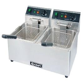 Twin Tank Deep Fat Fryer 3, Usage/Application: Restaurant
