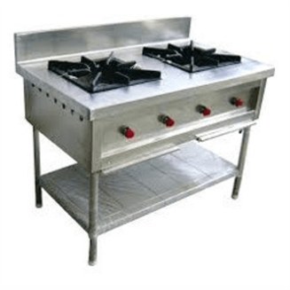 Two Burner Commercial Gas Stove