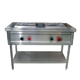 Two Burner Indian Cooking Range, Minimum Order Quantity: 1 Piece