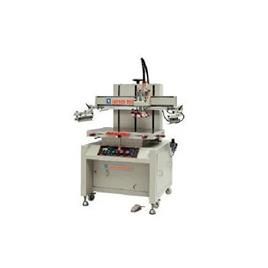 Two Piller Flat Bed Screen Printing Machine, Object To Be Printed: Sticker Printing