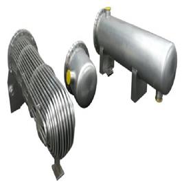 U Tube Type Heat Exchanger, Material: Stainless Steel