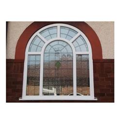 Upvc Arched Window, Width: 1220 mm