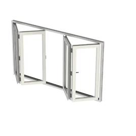 Upvc Fold Slide Window, Thickness Of Glass: 4 - 18 mm