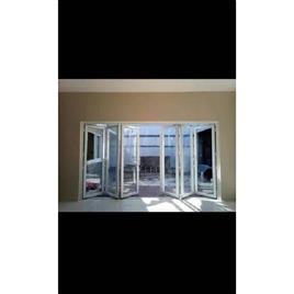 Upvc Folding Doors, Glass Type: Toughened Glass