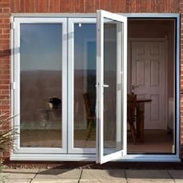 Upvc Folding Doors In Lucknow Arsh Glass Aluminium Work, Door Type: Folding