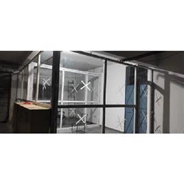 Upvc Glass Partition, Glass Thickness: 5 mm