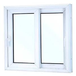 Upvc Glass Window 4, Frame Color: White