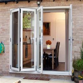 Upvc Slide And Folding Door In Gurugram Matrix Overseas Windoors, Door Type: Folding