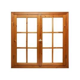 Upvc Teak Wood Finish Window