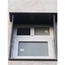 Upvc Top Hung Windows, Glass Thickness: 3-8 mm