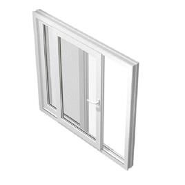 Upvc Two Track Sliding Window 3