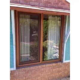 Upvc Walnut Oak Window