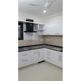 V Shaped Modular Kitchen Cabinet Carcass Material: Particleboard