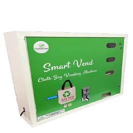 Vakratund 100 Cloth Bag Vending Machine Automatic In Nashik Vakratund Invention India Private Limited, Storage Capacity: 100 Napkins