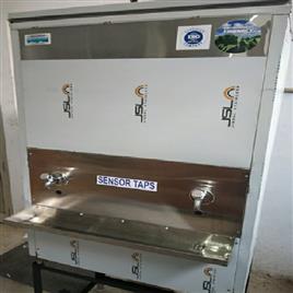 Vardhman Fss 200 Ltrs Water Cooler With Touchless Taps, Water over flow (Connections): na